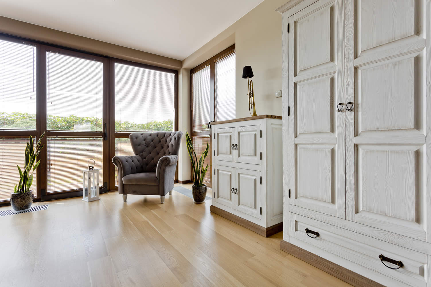 how to integrate new furniture with old