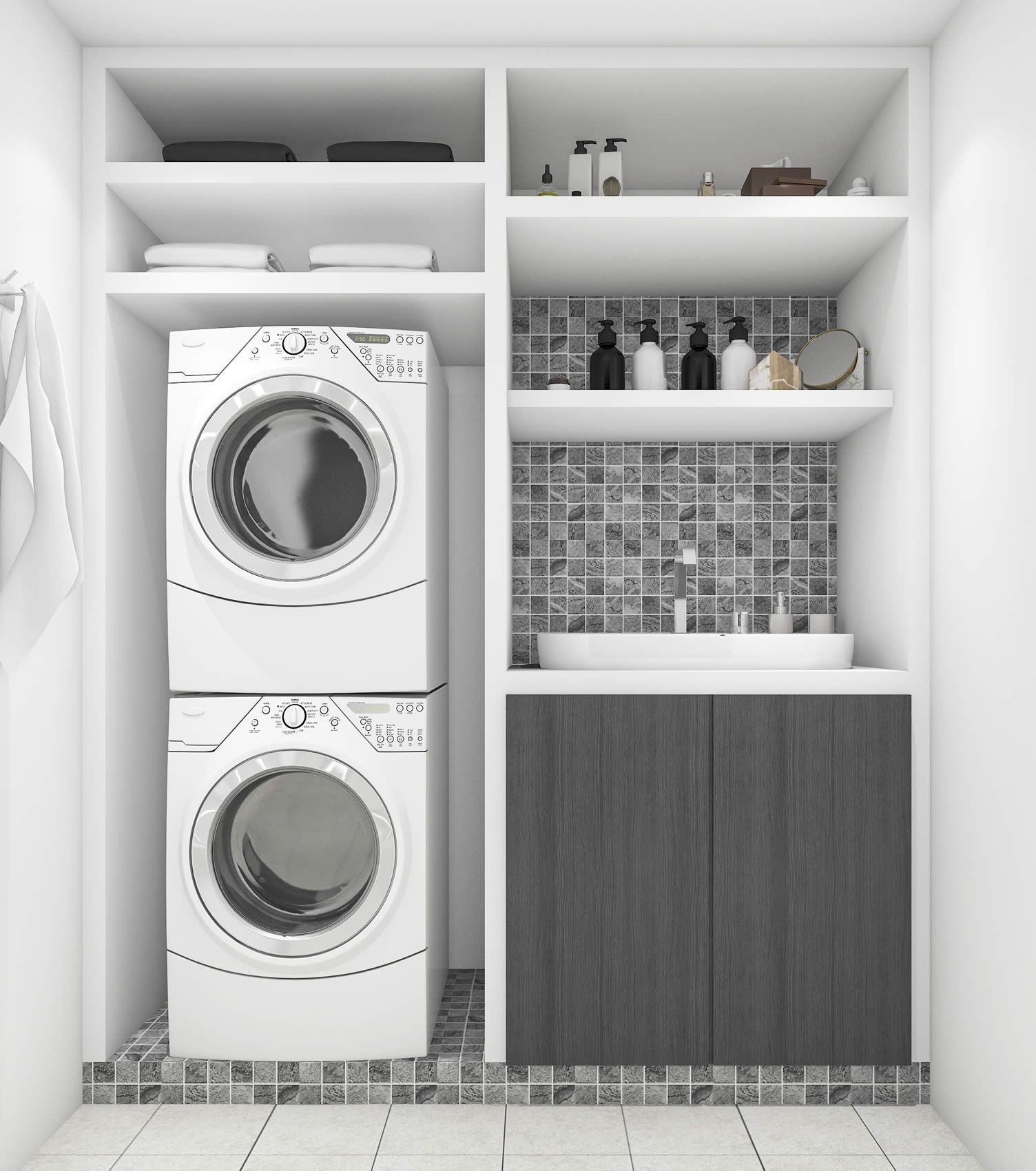 renovating laundry room