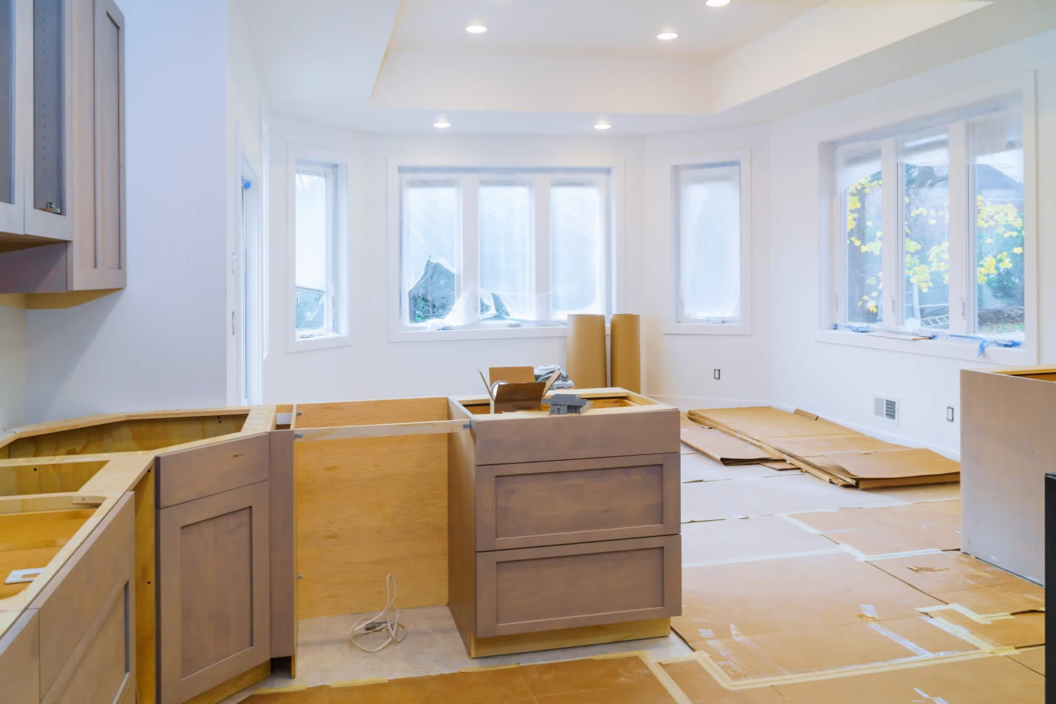 repaint or replace your kitchen cabinets