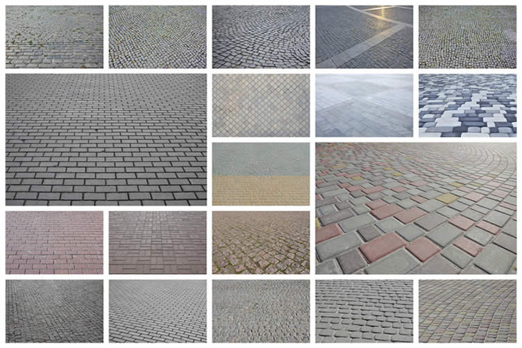 brick driveway designs