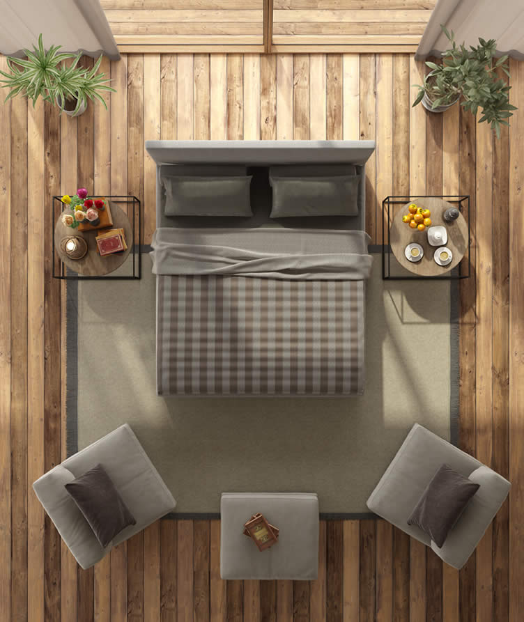 what is the ideal size for a primary bedroom