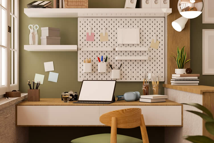 how to design an optimal  home office
