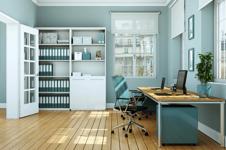 how to design an optimal  home office