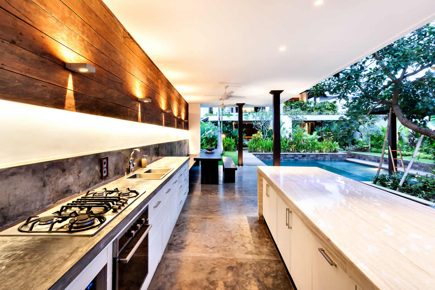 how to create a functional outdoor space