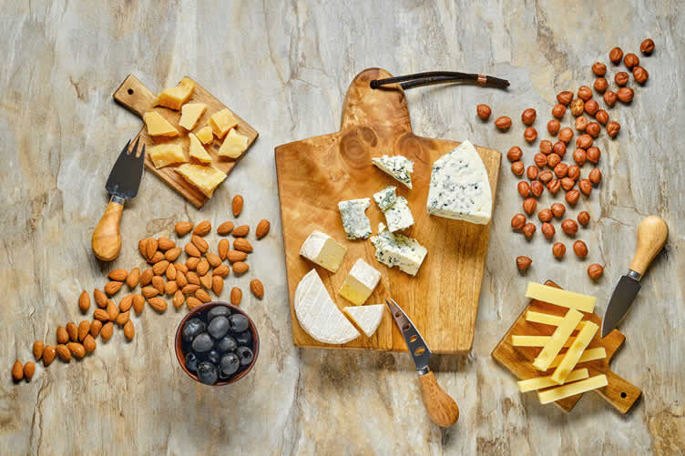 wine and cheese cellar