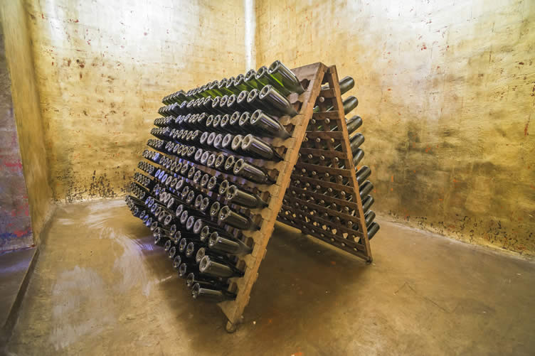 wine and cheese cellar