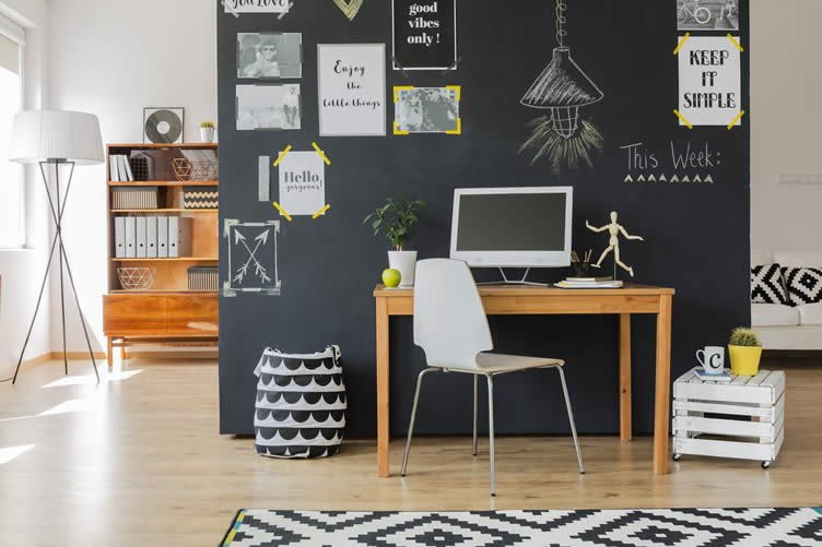 setting up the perfect home office