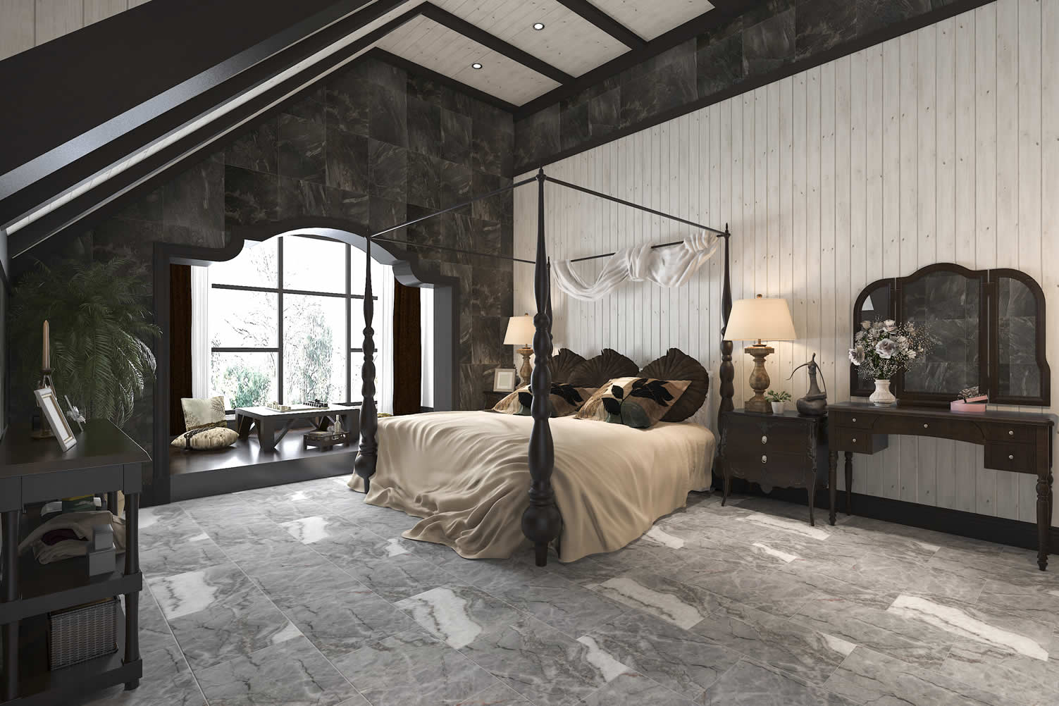 bedroom renovation ideas which can add a vintage touch