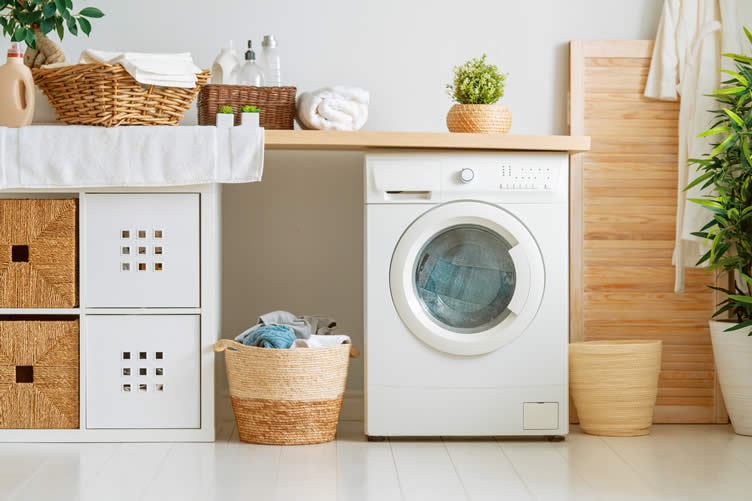 designing a luxurious laundry room