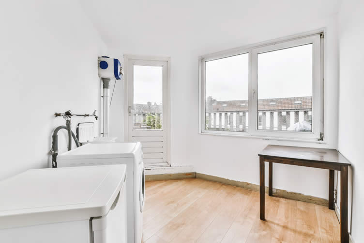 designing a luxurious laundry room