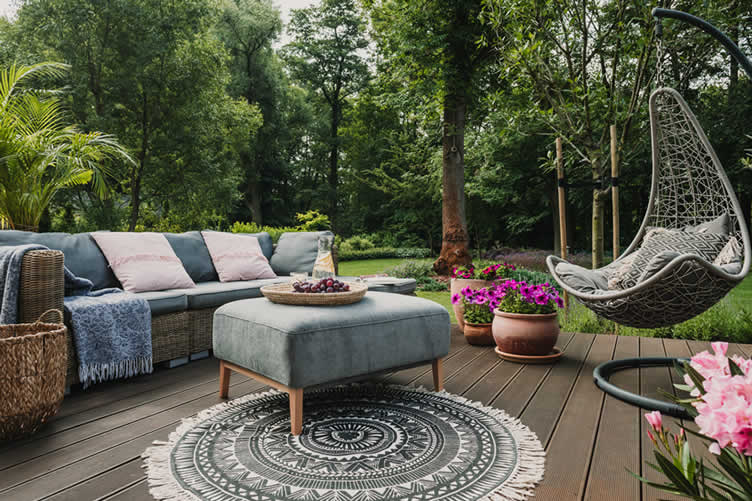 how to create a functional outdoor space