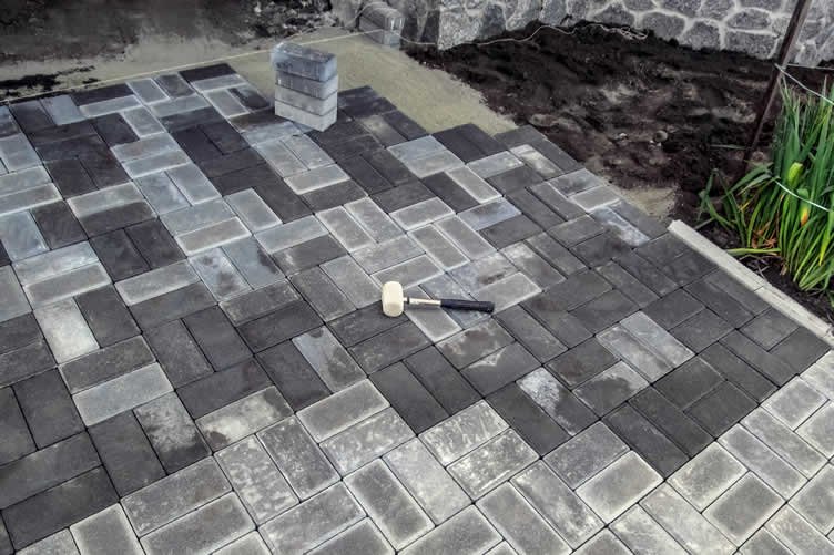 patio pavers installation