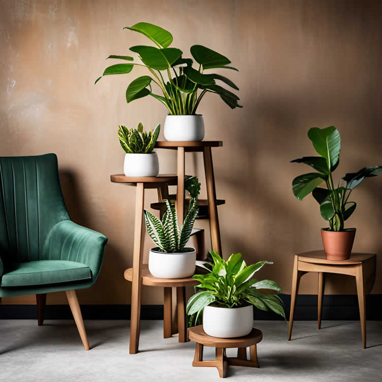 ways to display houseplants