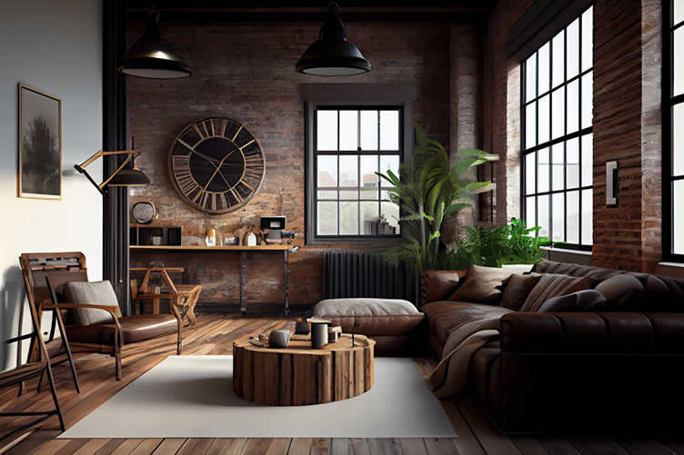 oversized wall clock