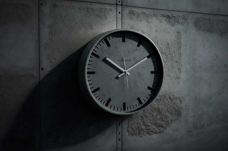 oversized wall clock