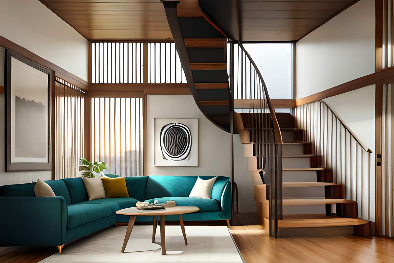 creating visual space with design tricks