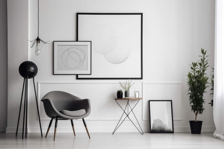 creating visual space with design tricks