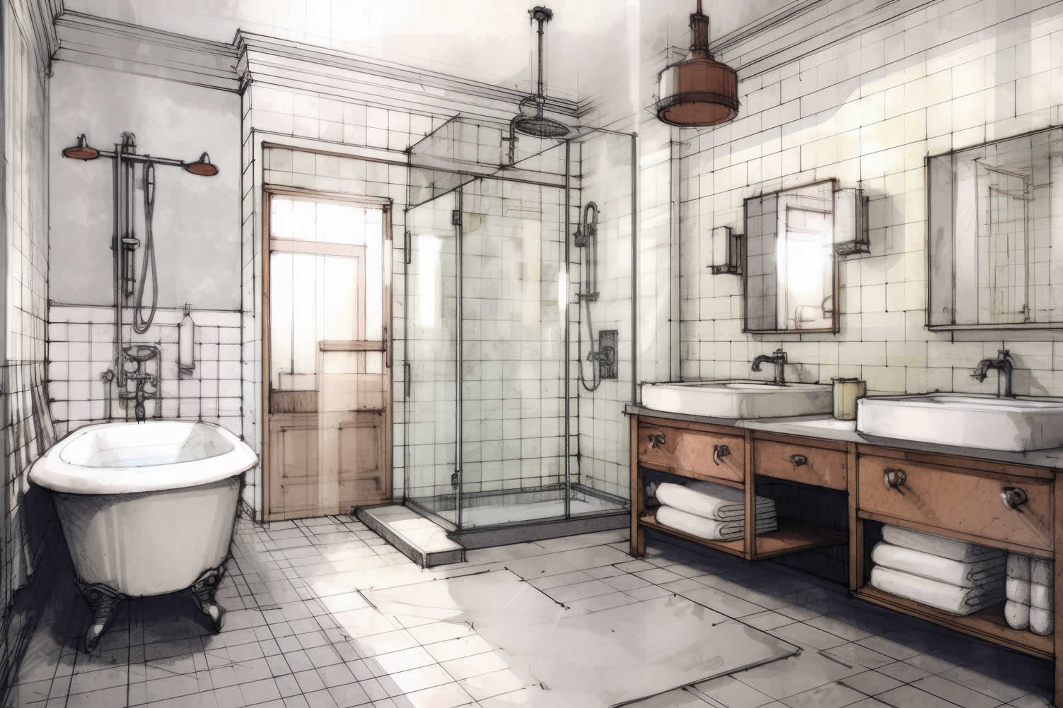 bathroom remodeling plan