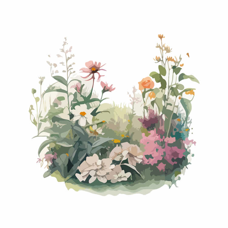 creating a colorful garden oasis