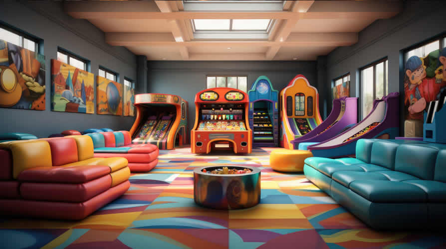 designing a luxury-styled rec room