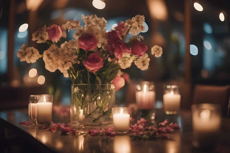 flower path decoration
