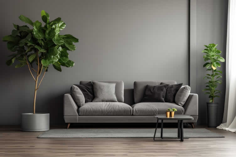 interior walls with paint color
