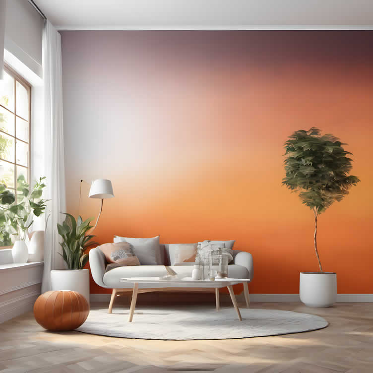 interior walls with paint color