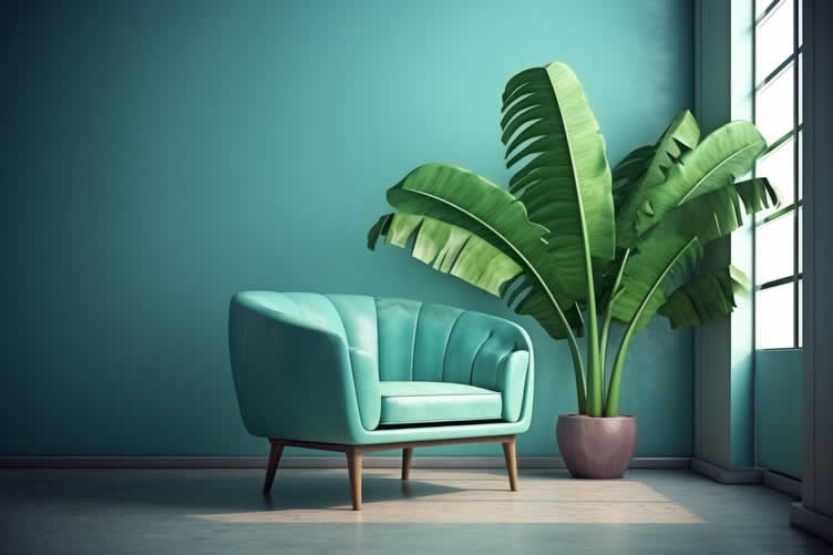 interior walls with paint color
