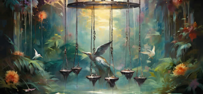 The Sound of Wind Chimes During a Summer Breeze
