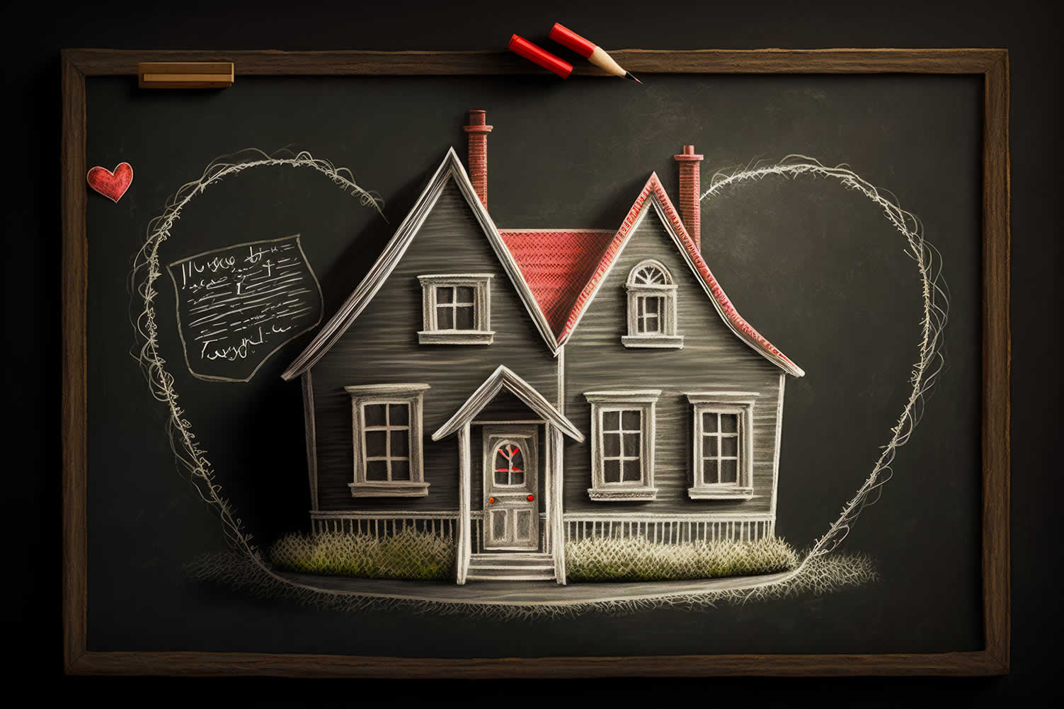 using chalkboards