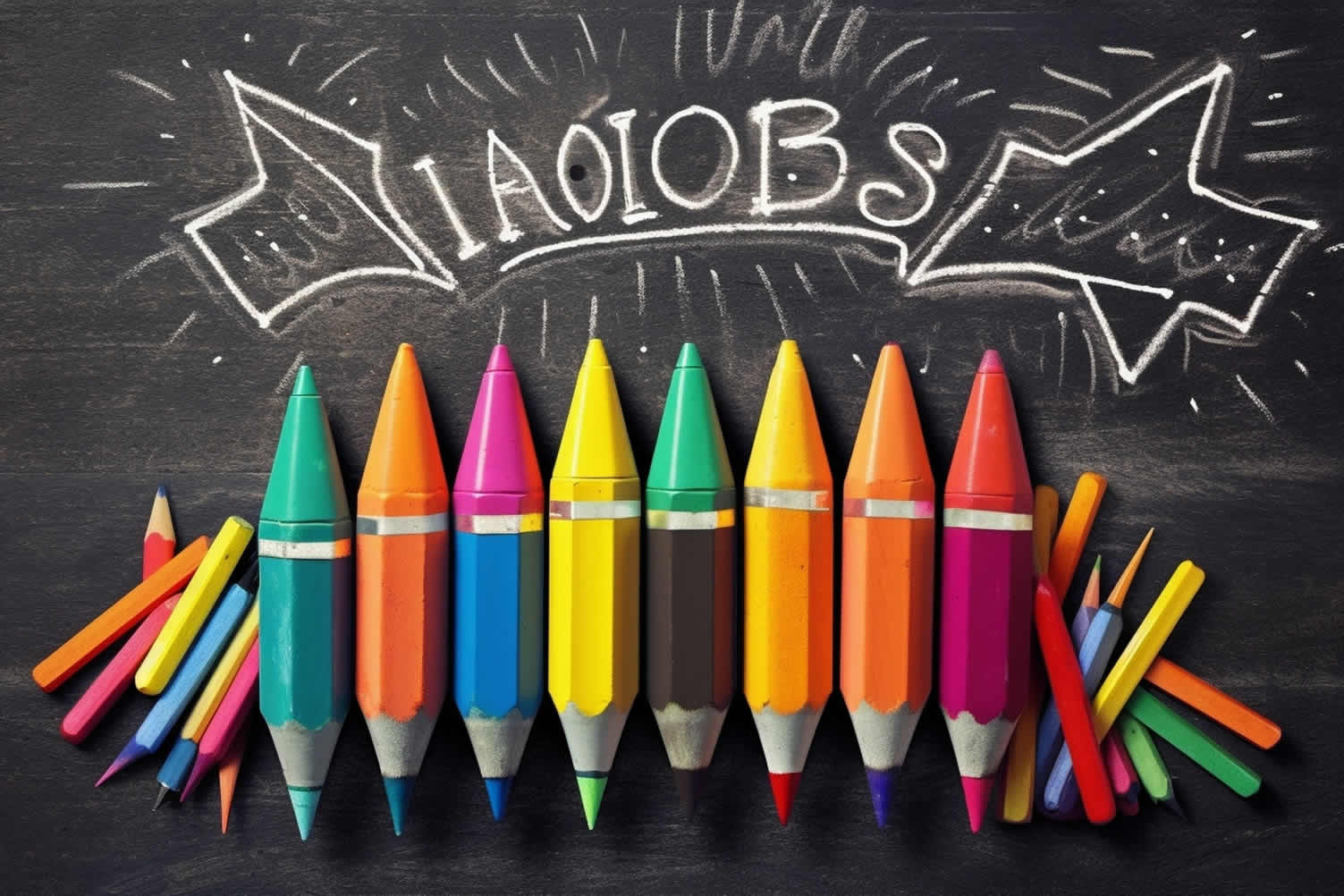 using chalkboards