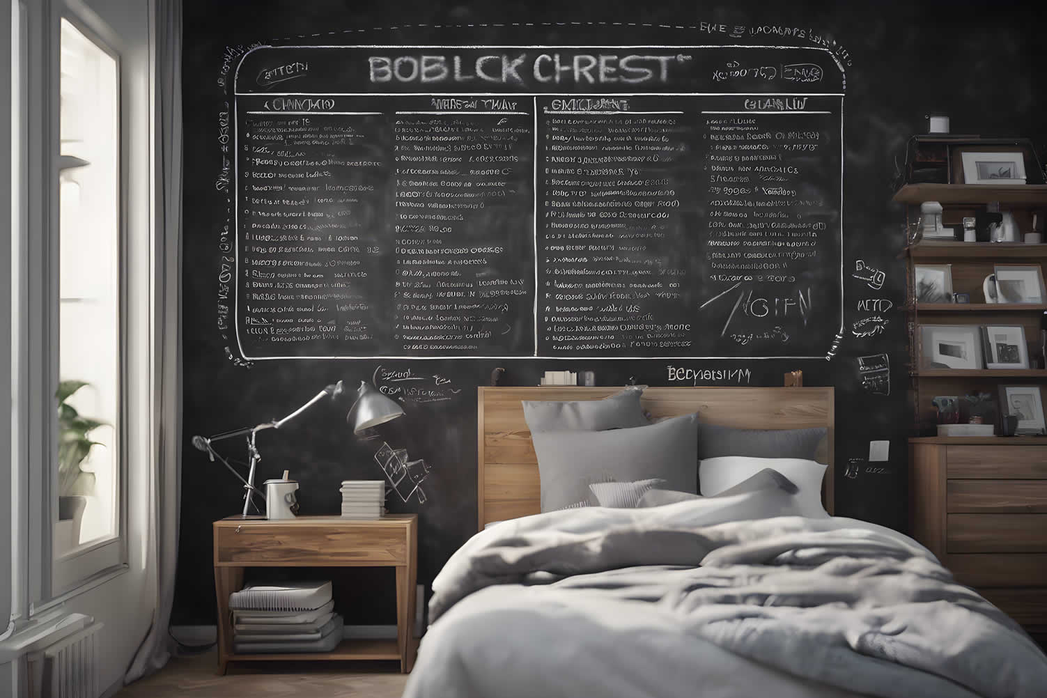 using chalkboards
