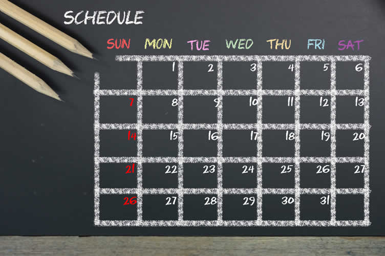 using chalkboards