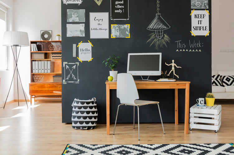 using chalkboards