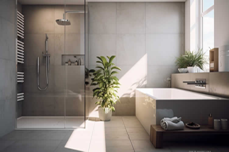 perfect shower enclosure