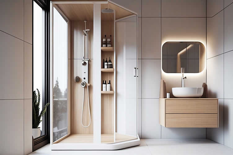 perfect shower enclosure