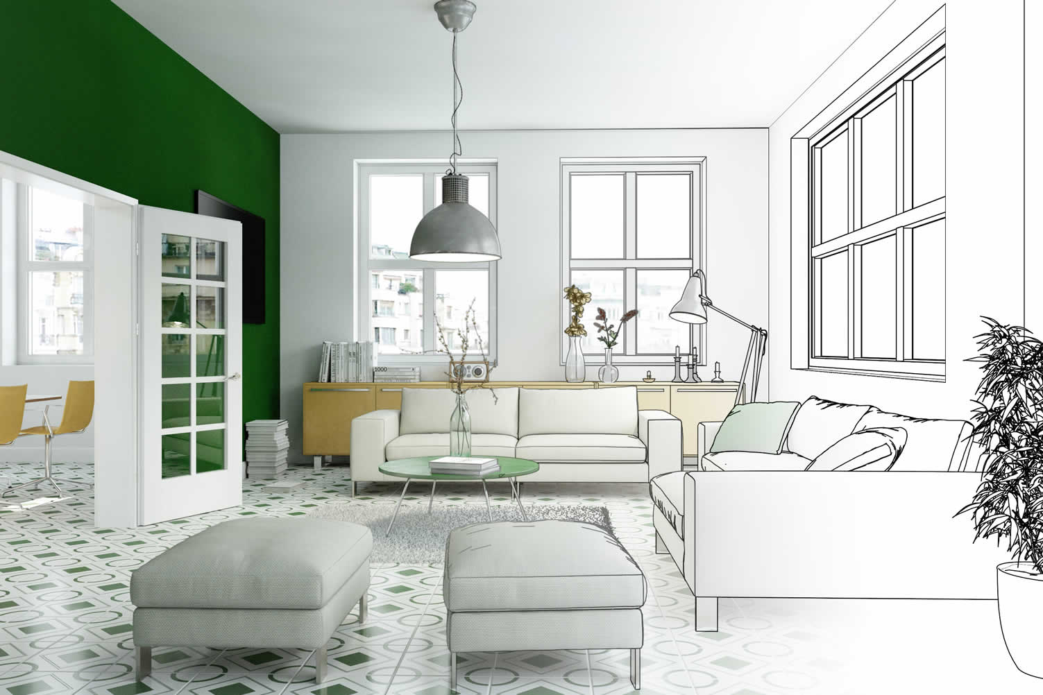 living room design