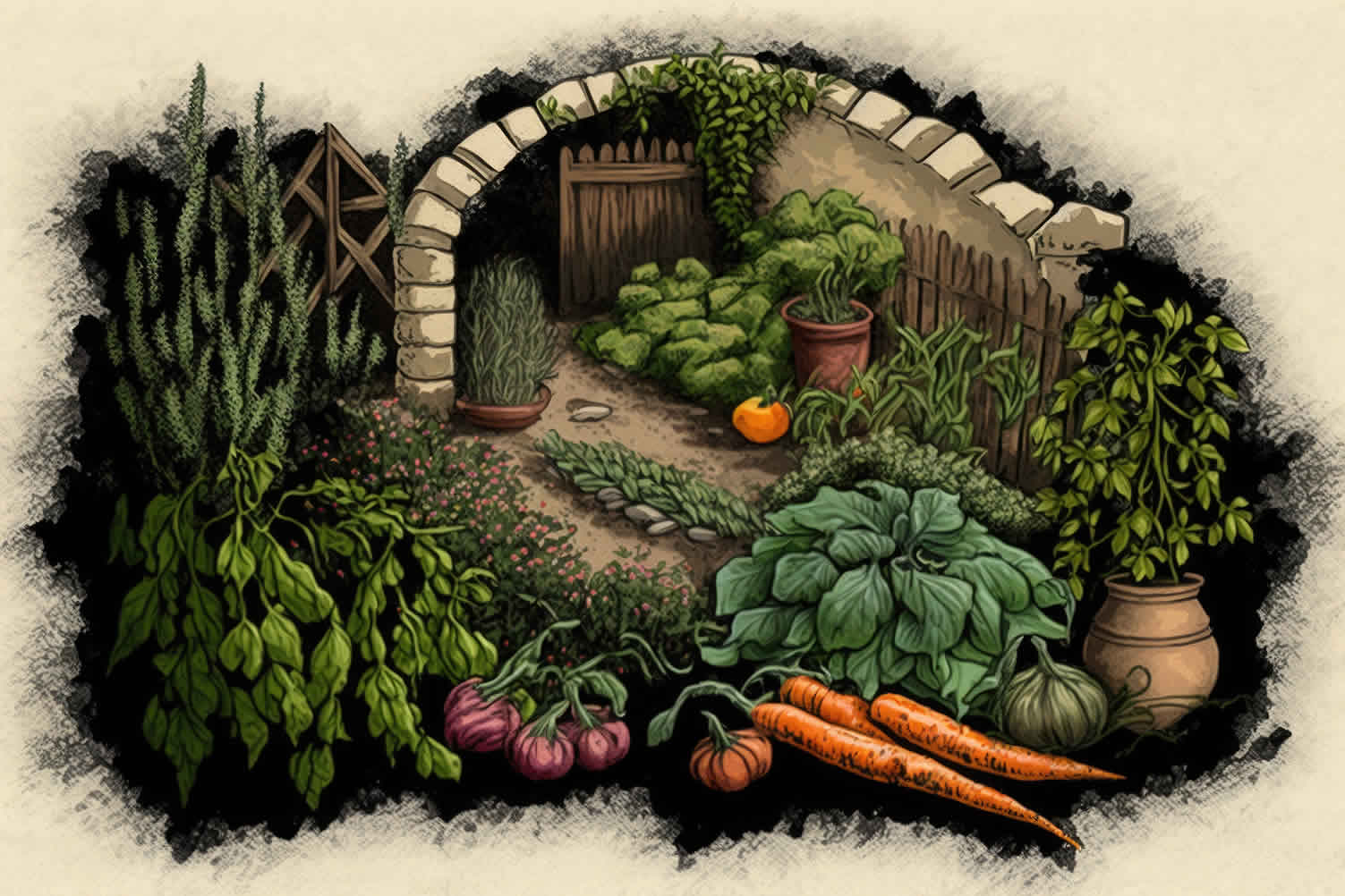 canning garden harvest