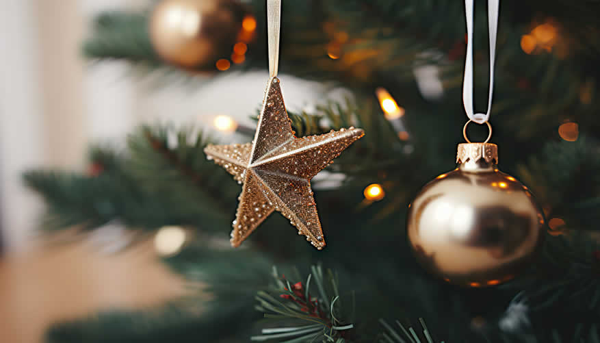 decorating for Christmas