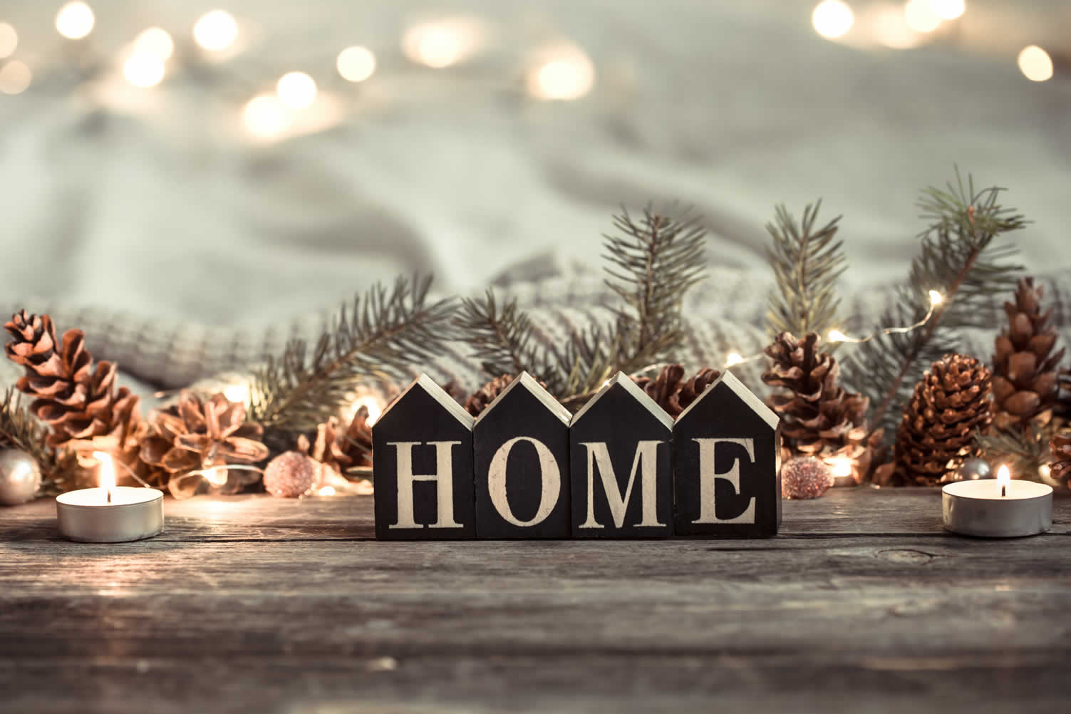 decorating for Christmas