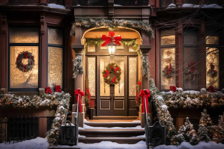decorating for Christmas