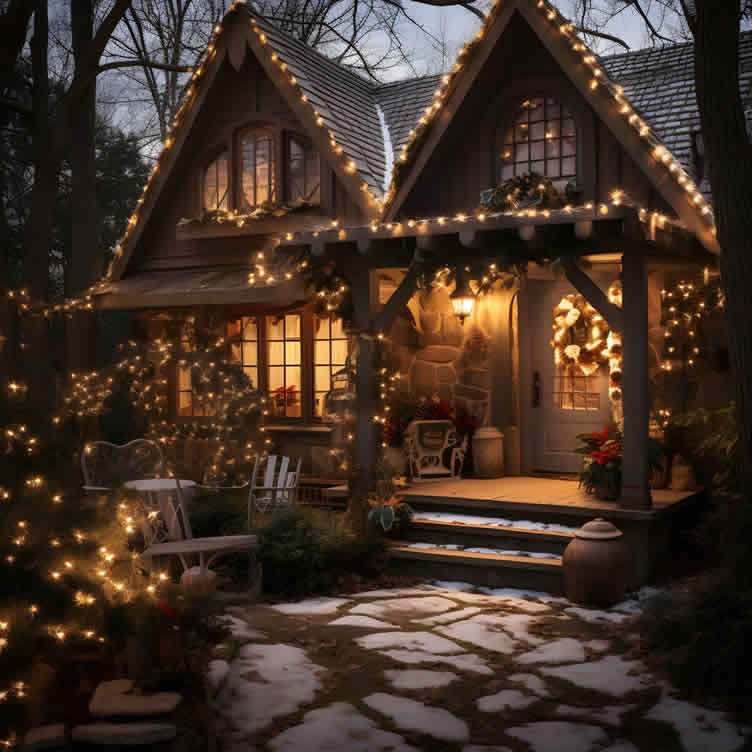 decorating for Christmas