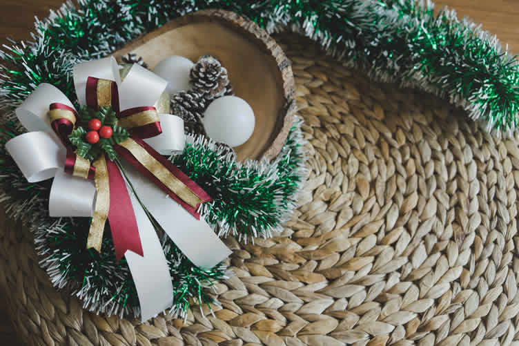 decorating for Christmas