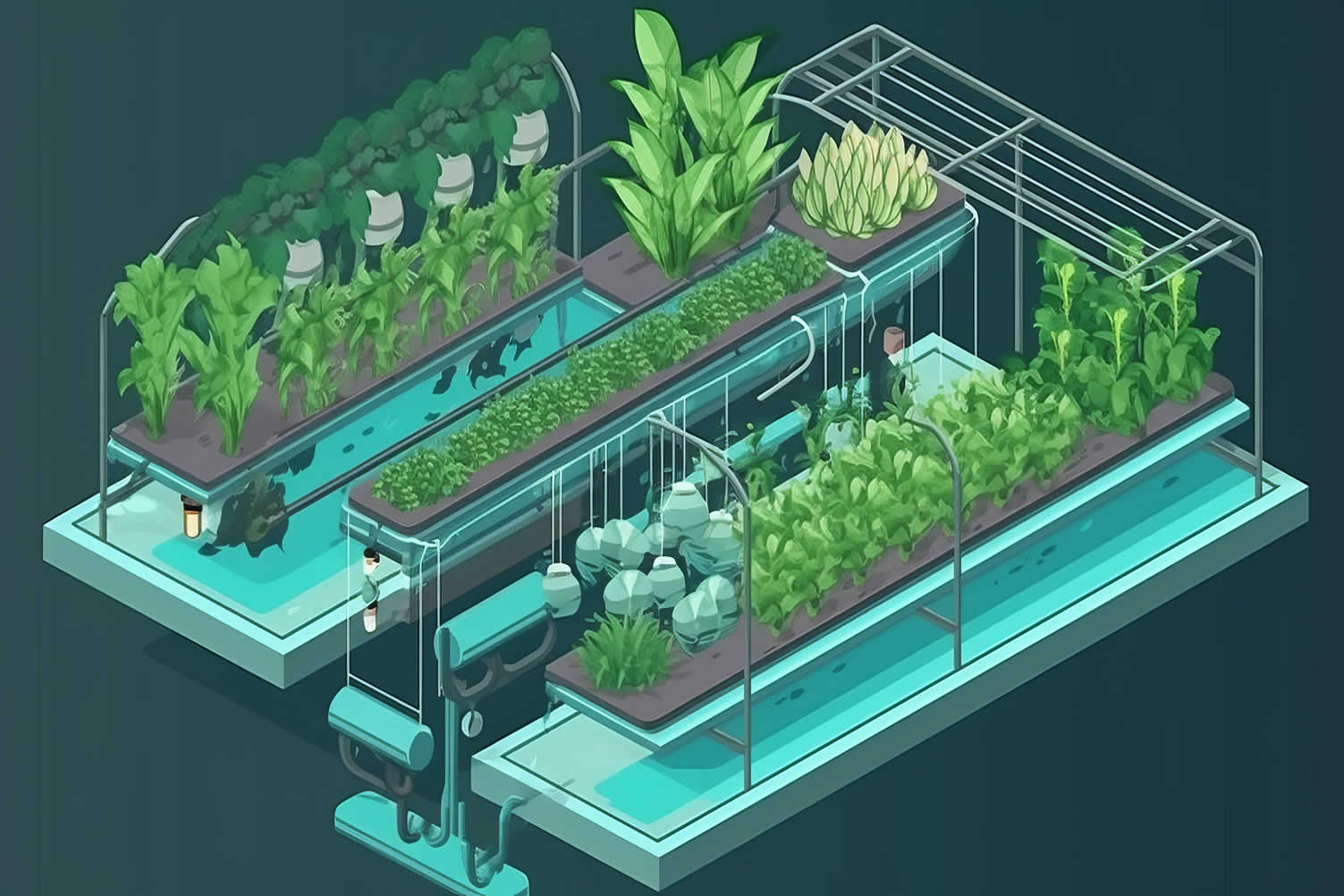 hydroponic garden