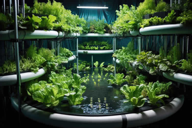 hydroponic garden