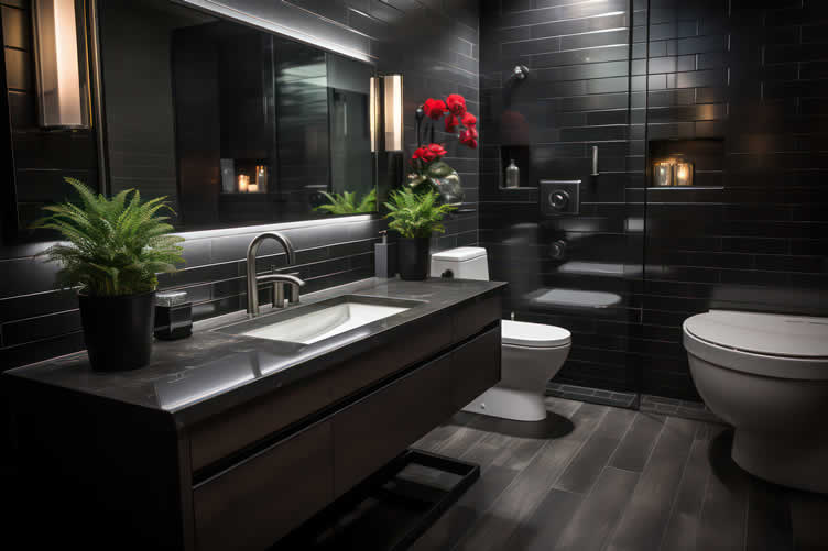 spa-like bathroom