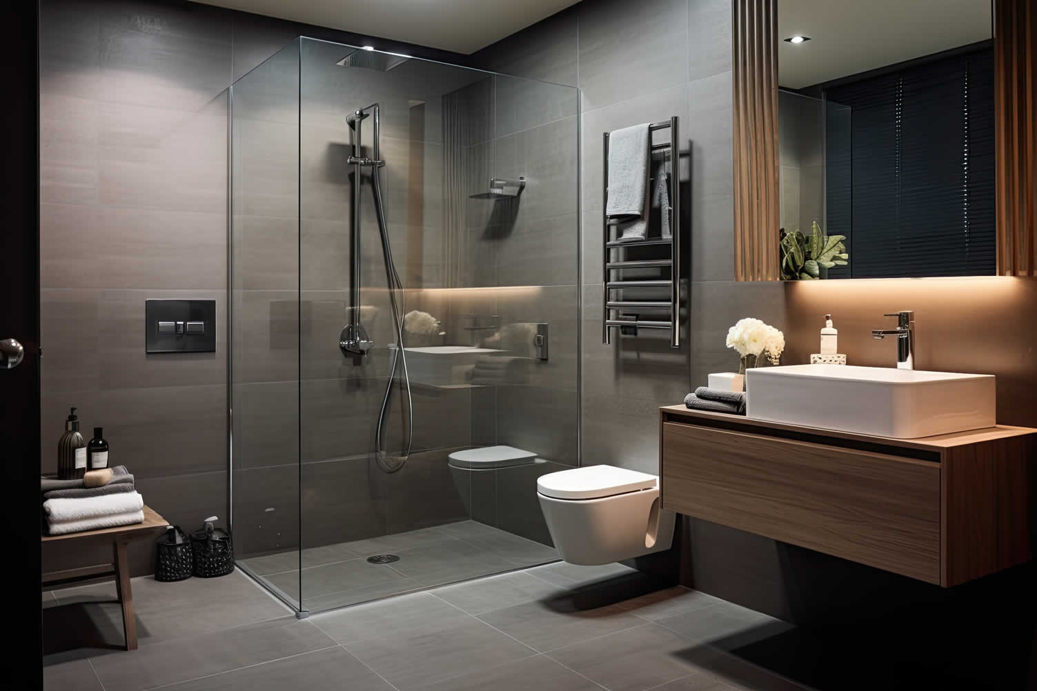 spa-like bathroom
