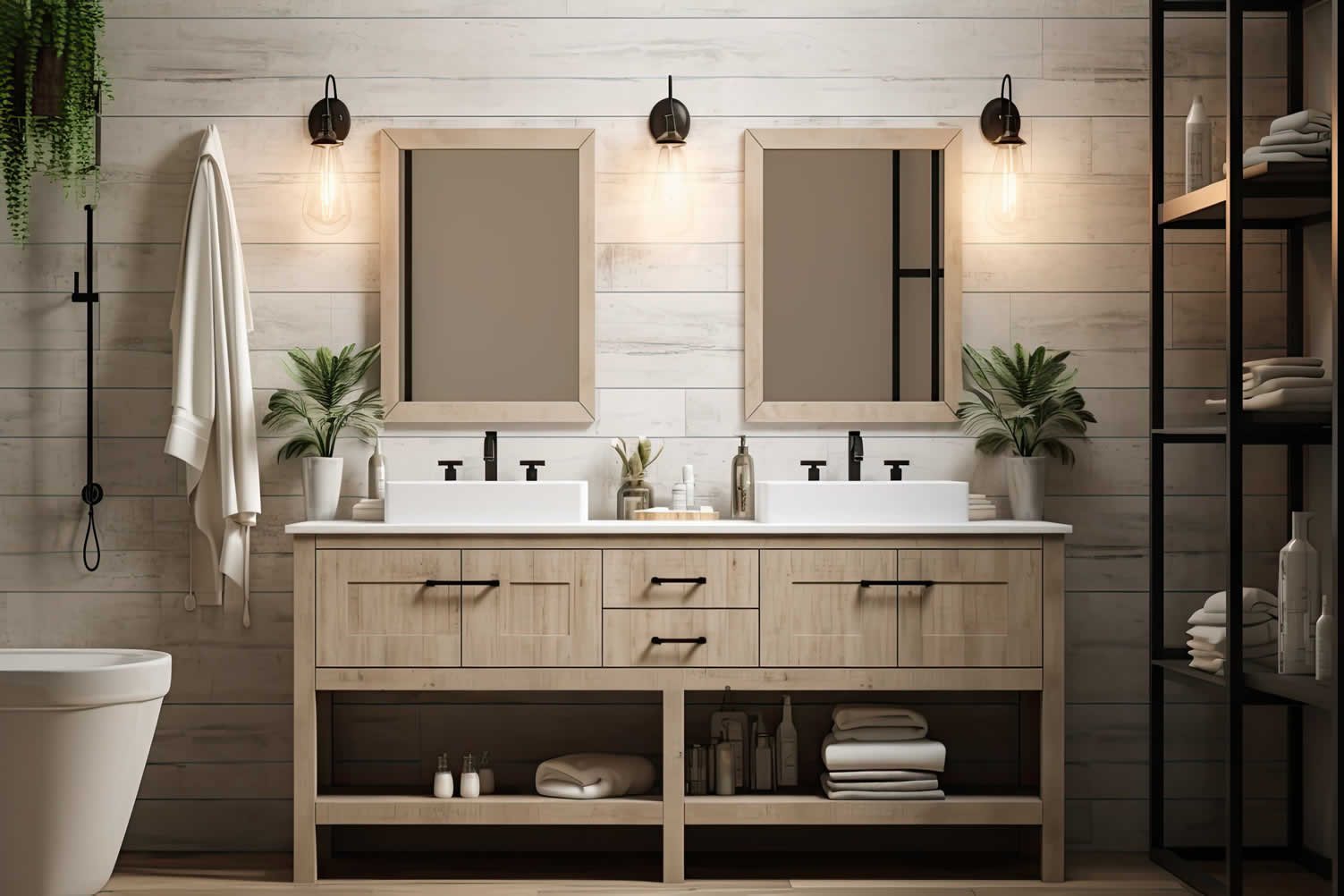 spa-like bathroom