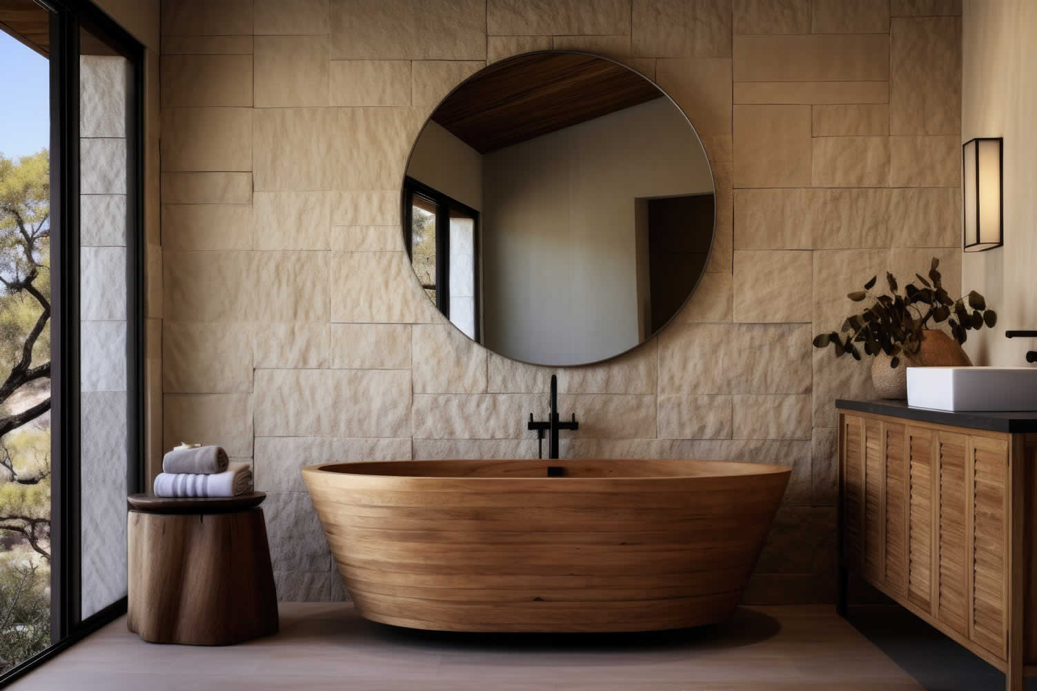 spa-like bathroom