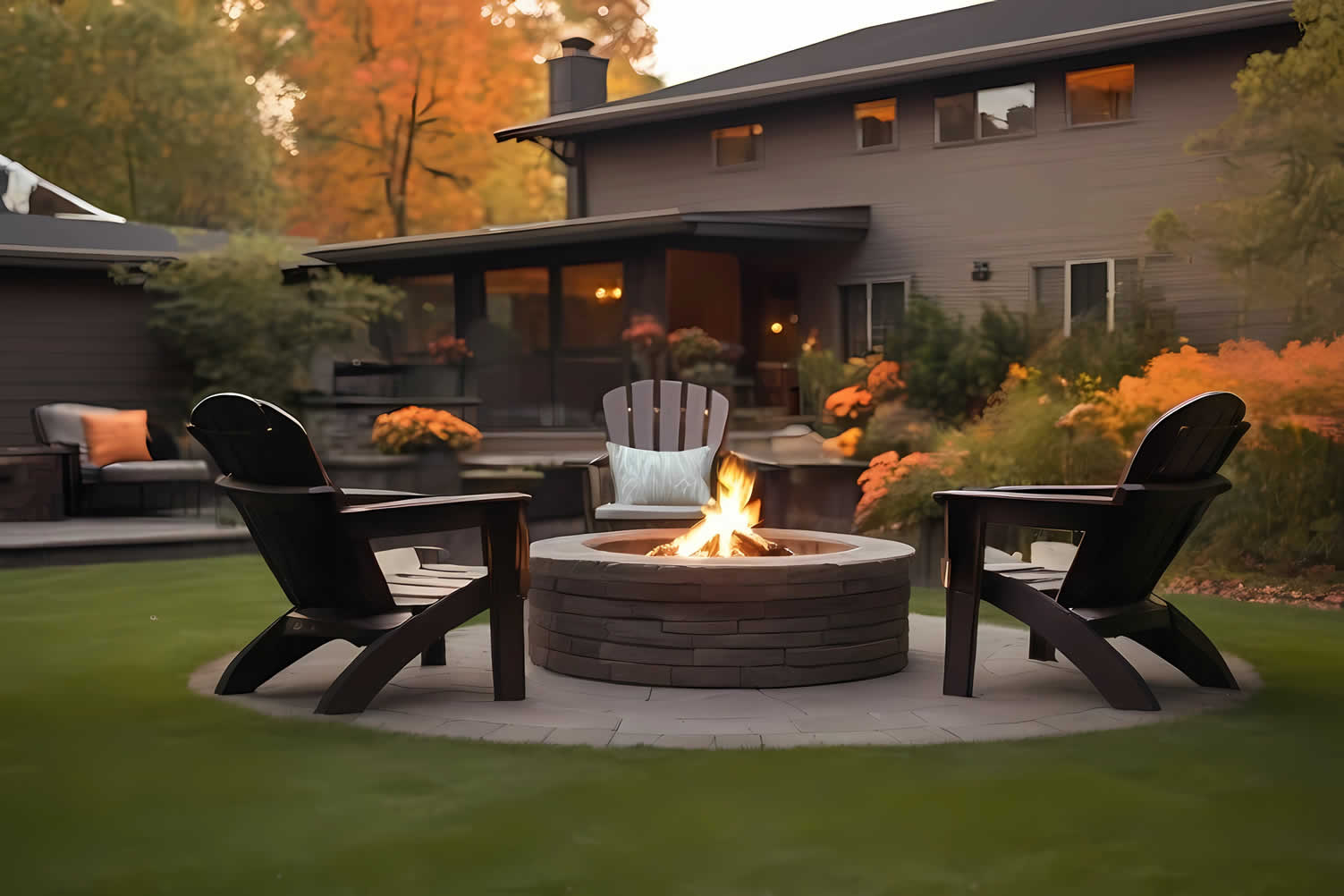 beautiful hardscaping